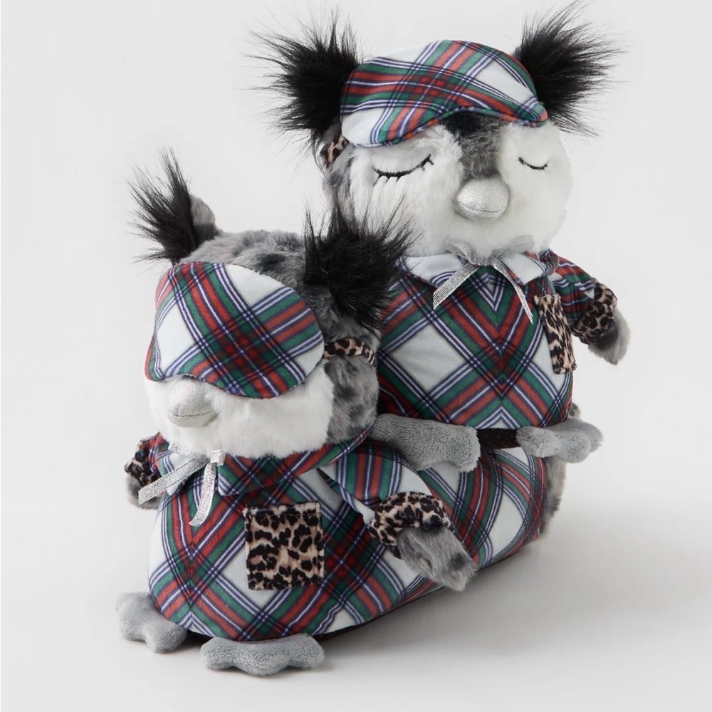 Aerie Slippers Owl Critter Slippers